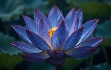 dark blue labs tract lotus flower background