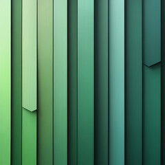 Fototapete - Gradient of green tones with a minimalist aesthetic
