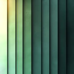 Fototapete - Gradient of green tones with a minimalist aesthetic