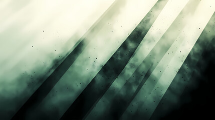 Fototapete - Gradient of green tones with a minimalist aesthetic