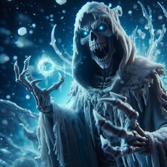 Poster - wraith with ice powers a wraith that can control ice and cold ad