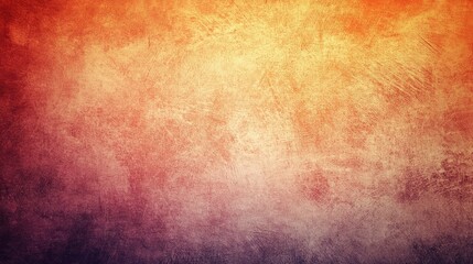 Poster - Subtle transition from light orange to soft pink gradient background with a grainy texture overlay