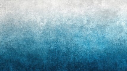 Poster - Tranquil blue and gray gradient background with soft textures, ideal for minimalistic designs