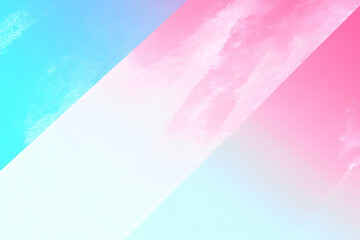 Fototapete - Abstract pastel background with diagonal lines in pink, blue, and white. Perfect for websites, presentations, or social media.