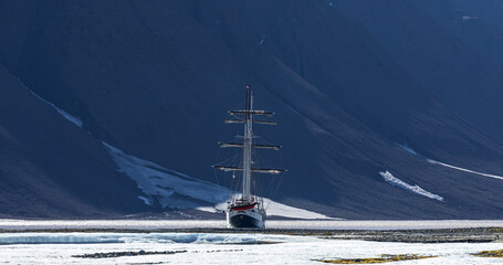 sailing boat in the sea