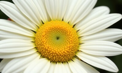 Canvas Print - Close-up of a white daisy flower