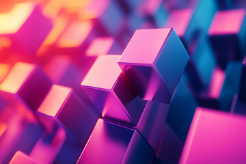 Poster - Generated with ai image with modern futuristic 3d abstract design