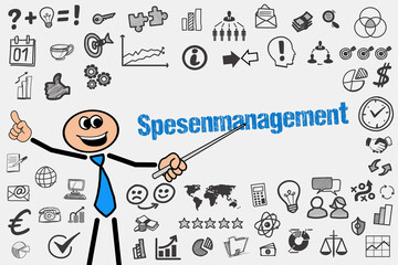 Sticker - Spesenmanagement