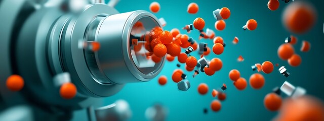 Poster - Mass Spectrometer Capturing the Frequency of Ionized Particles for Detailed Scientific Analysis Research and Diagnostic Purposes in a Laboratory or Research Setting