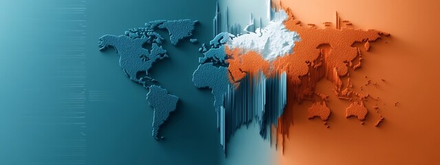 Poster - Worldwide Earthquake Frequency Distribution A Colorful Geographic Infographic Visualizing the Global Pattern and Frequency of Seismic Activity Around the World