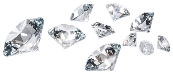 Wall Mural - PNG Diamonds gemstones accessories accessory.