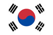 © M-KOS - Flag of South Korea with Taegeuk symbol