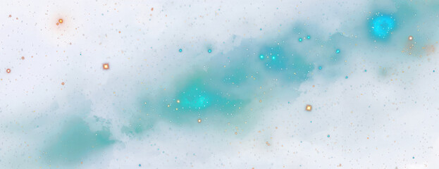 Wall Mural - png starry sky background with aurora astronomy universe nebula.