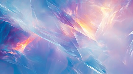 Poster - Dynamic colorful abstract art digital creation visual design ethereal environment artistic perspective imaginative concept