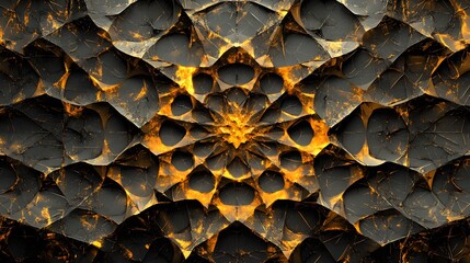 Poster - Dynamic abstract art creation digital studio graphic design vibrant environment close-up view modern concept
