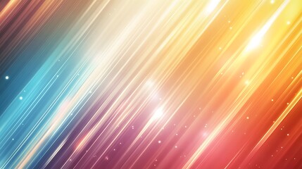 Poster - Dynamic light streaks abstract design digital art vibrant colors close-up view modern aesthetics
