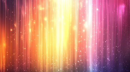 Leinwandbilder - Vibrant light trails create colorful atmosphere abstract digital art colorful environment artistic viewpoint energy concept
