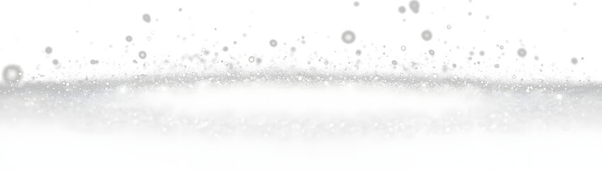 Wall Mural - white dust png, christmas dust glowing bokeh confetti light and glitter texture overlay for your des