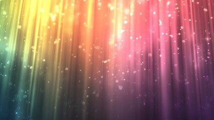 Poster - Radiant colorful light rays abstract background digital art vibrant environment creative concept
