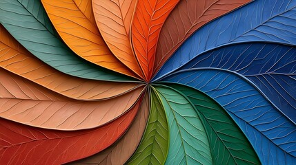 Poster - Colorful swirling abstraction symbolizing the passage of time, vibrant hues blend and flow in a dynamic, captivating motion.