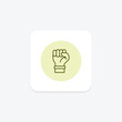 © Blinix Solutions - Fist Hand pentaglow , vector, pixel perfect, illustrator file