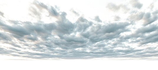 Wall Mural - PNG Morning dawn sky nature clouds panorama.