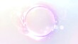 © Khalid - A glowing circular light effect in soft pastel tones like pink and lavender on a white background, creating a dreamy and ethereal look for designs