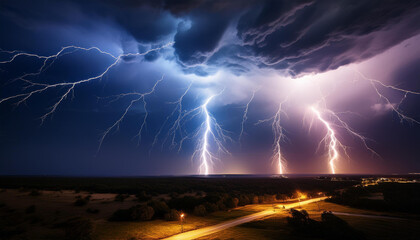 lightning inside the night 1/3 degree thunderstorm lightning and thunderstorms out of doors