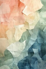 Wall Mural - Colorful abstract background featuring torn pieces of paper forming a beautiful gradient effect, suitable for various design purposes