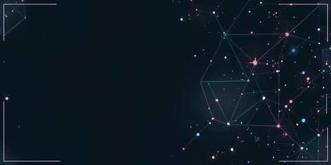 Poster - Abstract network connection