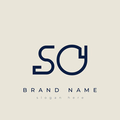 S and O logo design. SO abstract Letters Logo Monogram. This logo design is the process of creating a visual symbol that represents a brand, company, or individual.