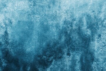 Poster - Deep blue textured background creating a serene atmosphere for design or artwork