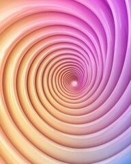 Poster - Vibrant Swirling Patterns of Abstract Colors Creating a Hypnotic Visual Effect in a Spiral Design