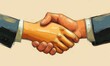 © video - Handshake Agreement Success in Business Collaboration and Negotiation