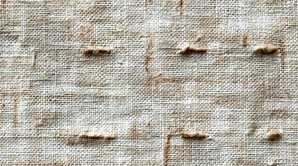 High-Resolution Linen Canvas Texture: Aged, Weathered Fabric Background