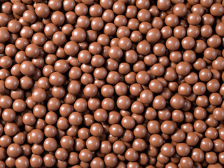 Wall Mural - chocolate candies background texture