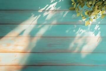 Poster - Morning light casting shadows on detailed reports, serene vibe, capturing the scene with a top-down view