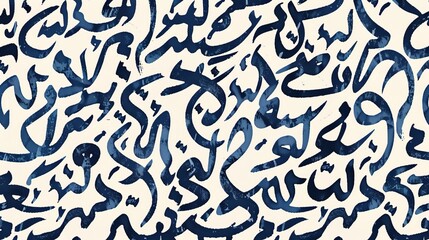 Wall Mural - arabic graffiti pattern wallpaper