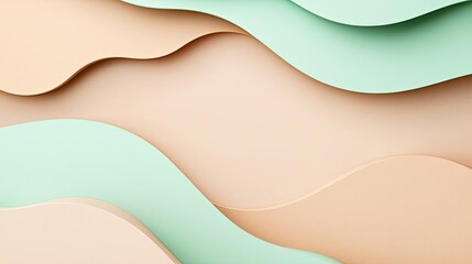 Poster - Layer abstract background concept. Colorful wave patterns create a modern and artistic abstract background design.