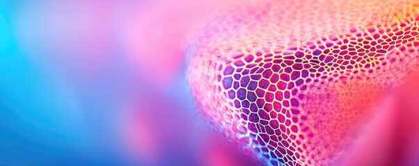 Aufkleber - Layer abstract background concept. Colorful abstract pattern showcasing vibrant textures and shapes in a digital design.