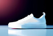 © wafi - shadow sneakers exterior generic mockup white side sneaker apparel olated shoe footwear e business basic commerce object still life trainer activewear casual clothes