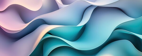 Poster - Layer abstract background concept. Abstract waves of color creating a smooth and modern design for backgrounds.