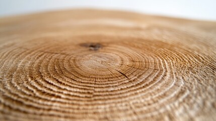 Poster - Close-up view reveals the rich natural wood grain texture with detailed patterns and soft tones, showcasing the beauty of organic materials