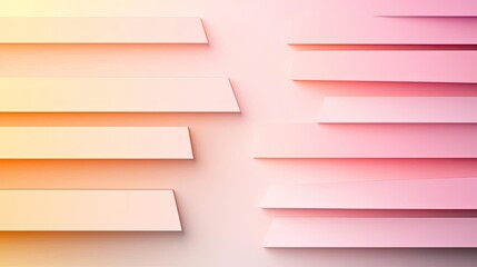 Poster - Matrix abstract background idea. Abstract gradient background with layered shapes in pink and orange tones.