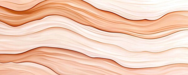 Poster - Watercolor abstract background concept. Abstract flowing texture in soft orange and cream tones for creative projects.