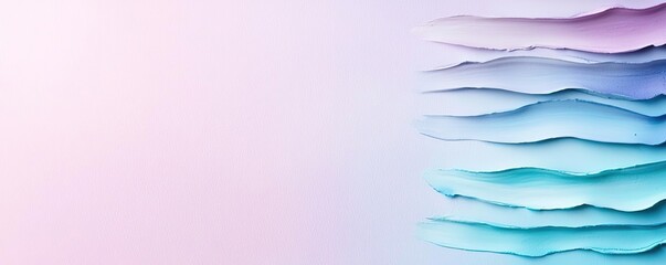 Poster - Watercolor abstract background concept. Abstract pastel colors with layered texture, creating a soothing visual effect.