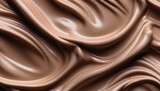 Textured ripples of paint or melted chocolate. Mocha Mouse 2025 color
