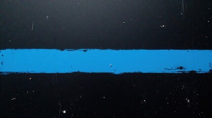 Aufkleber - Abstract Blue Stripe on Dark Surface A Textural Background Image