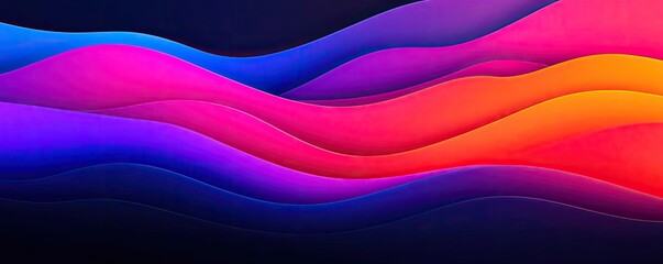Poster - Fire abstract background concept. Vibrant waves of color create a dynamic and energetic abstract background.
