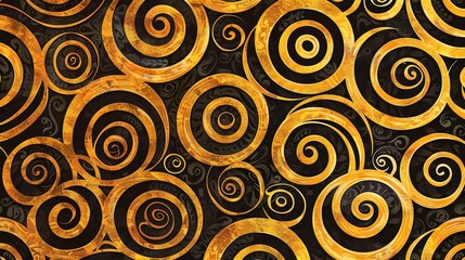 spiral seamless pattern wallpaper